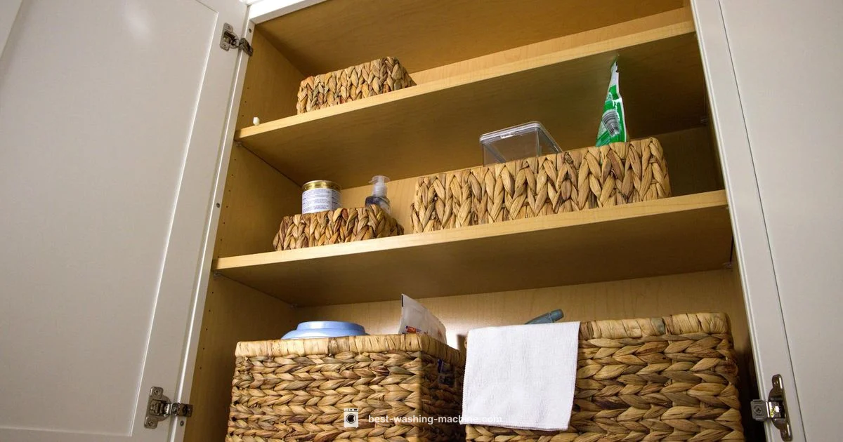 Above Washer Storage - Best Washing Machine