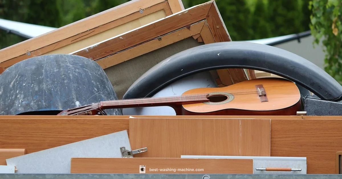 Bulky Appliance Disposal - Best Washing Machine