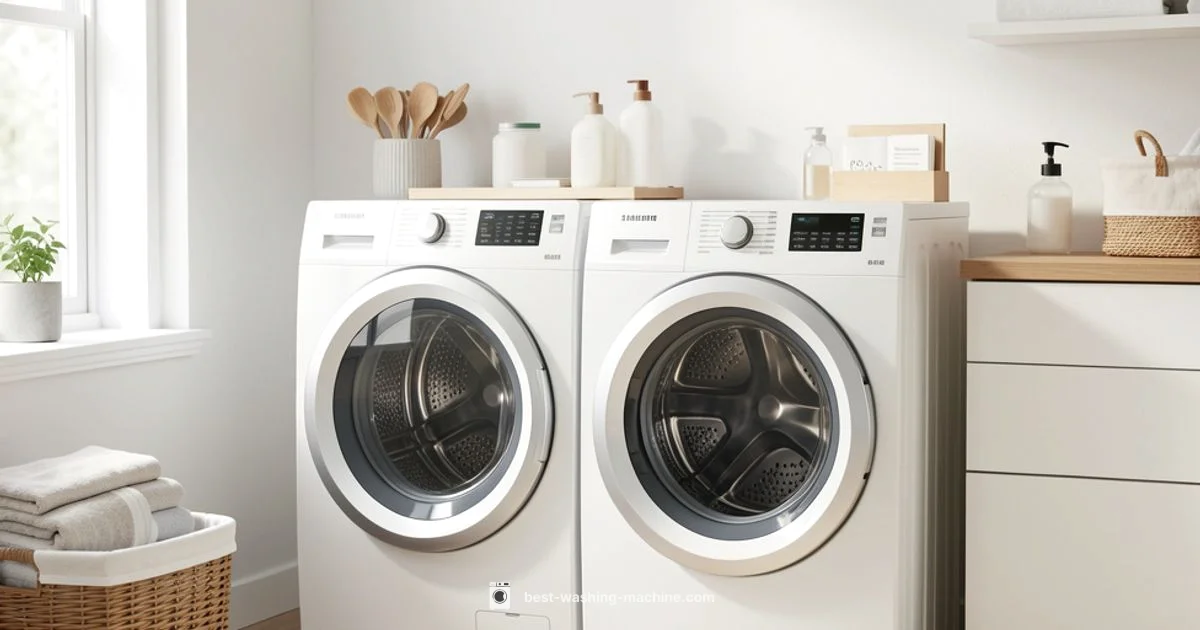 Smart, Space-Saving Laundry - Best Washing Machine
