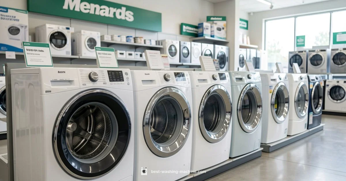 Menards Washers Guide - Best Washing Machine