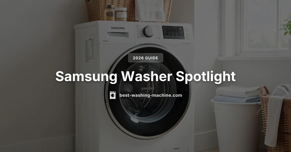 se on samsung washer: 2026 buying guide and trends