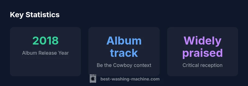 Infographic showing release date and album context for Washing Machine Heart