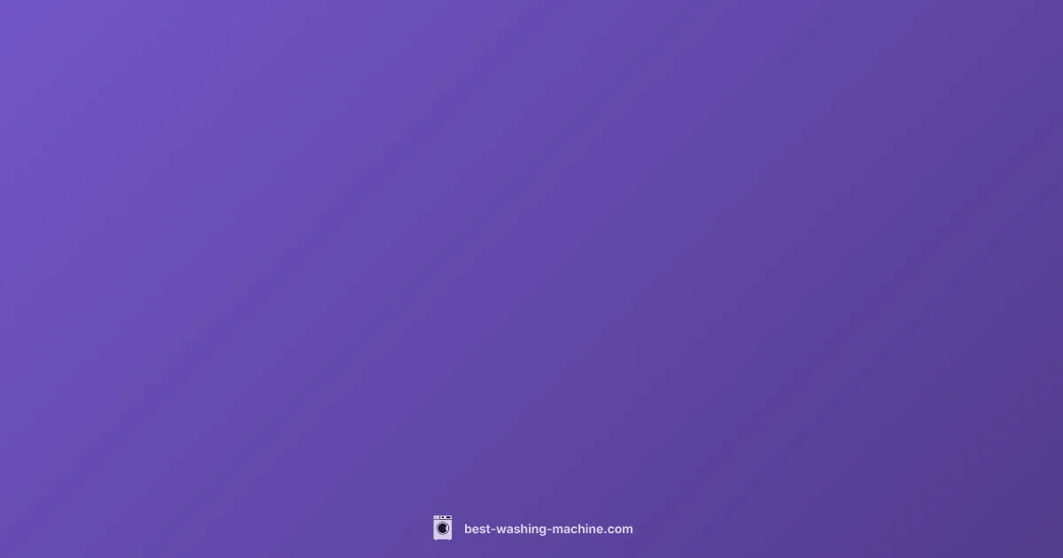 Efficient Wash Routine - Best Washing Machine (illustration)