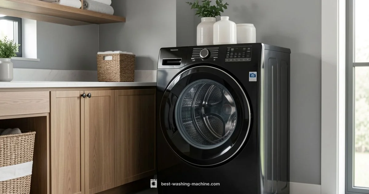 Black Washer Dryer Guide - Best Washing Machine