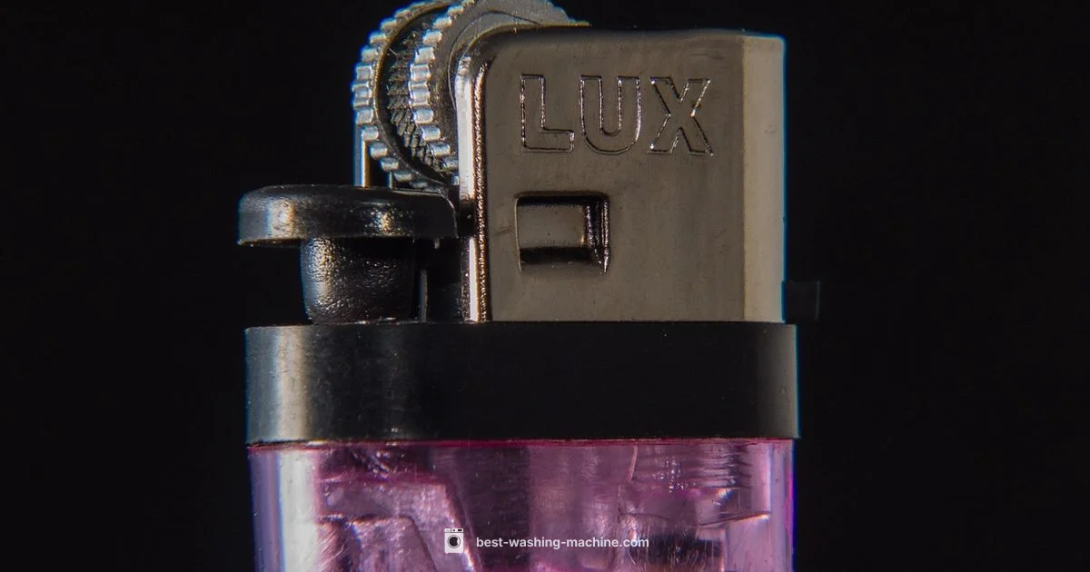 Lighter in Washer Hazard - Best Washing Machine