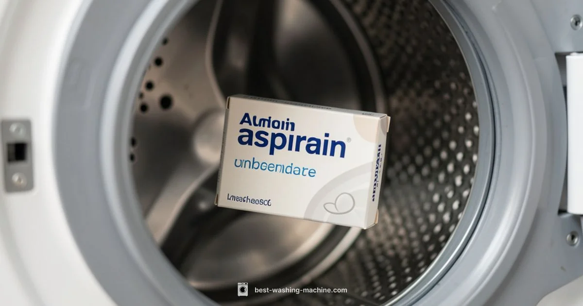 Aspirin in Washer - Best Washing Machine