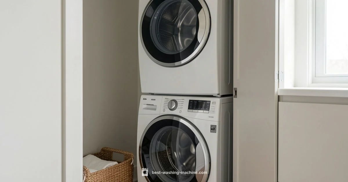 Stacked Laundry Setup - Best Washing Machine