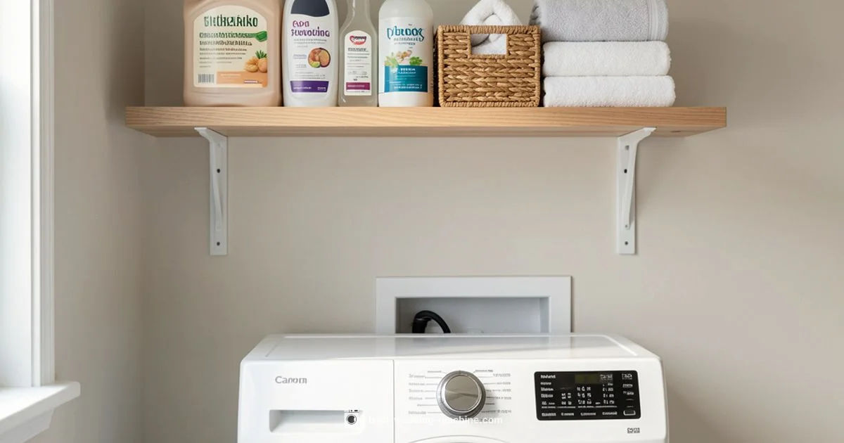 Over Washer Shelf - Best Washing Machine