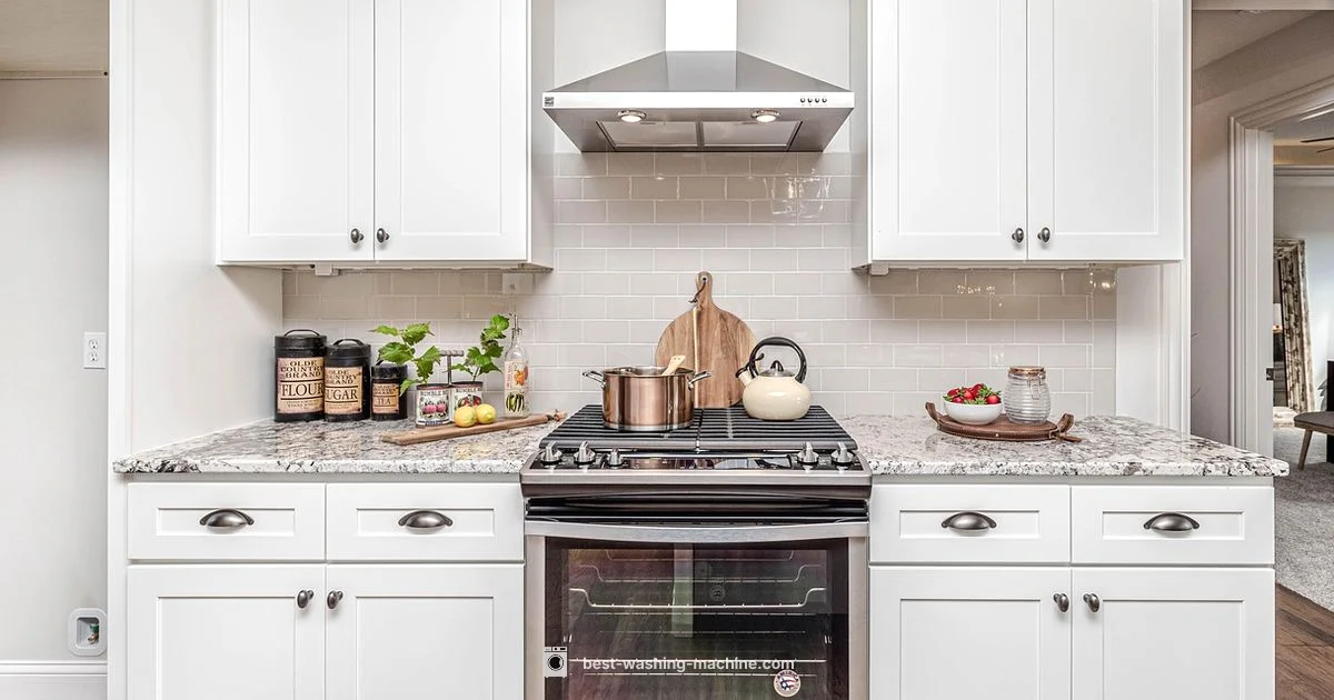 Washer-Oven Layout - Best Washing Machine