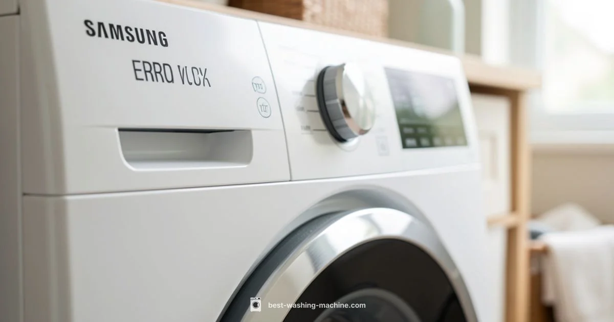 Error Codes Guide - Best Washing Machine