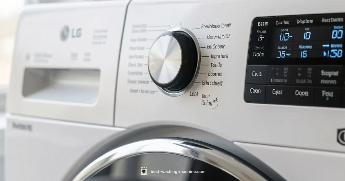 LG Cycle Guide - Best Washing Machine